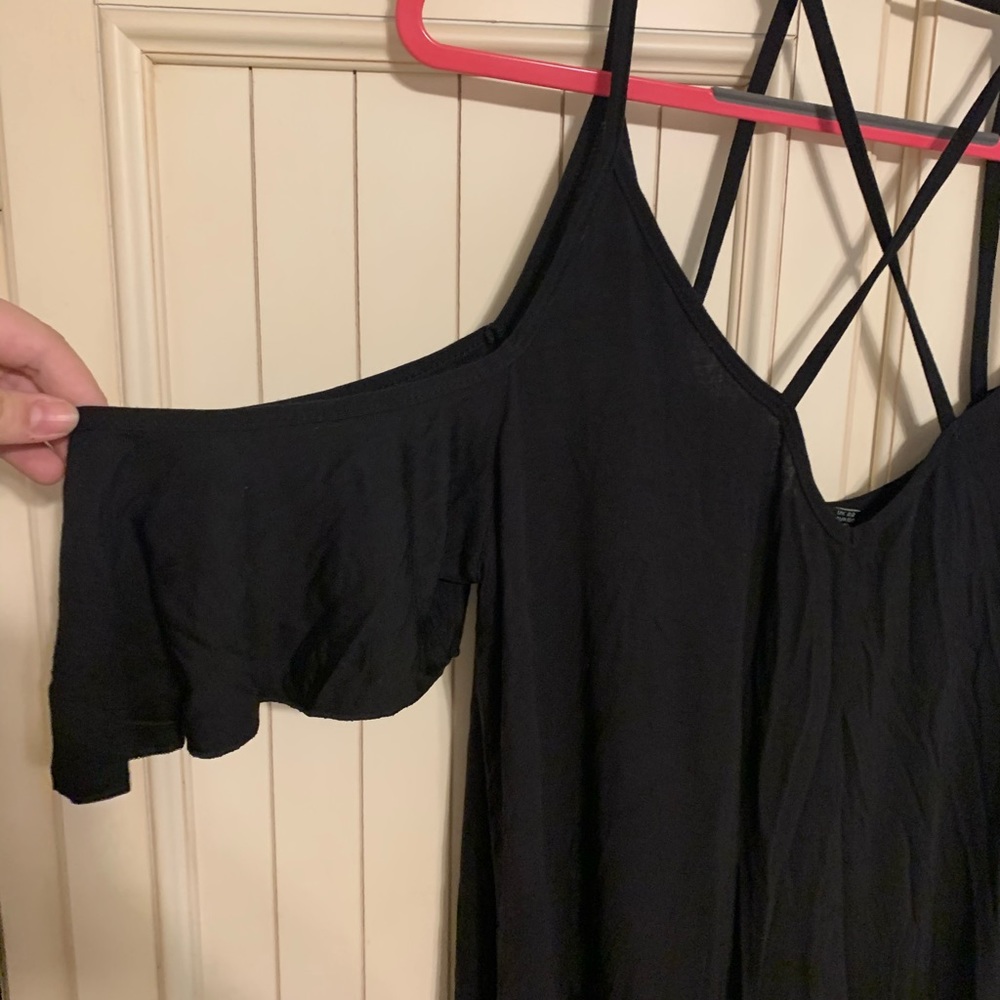 Black strappy dress - Picture 3 of 7